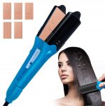 3D Hair Press Iron Hair Straightener Electric Straightening Curling