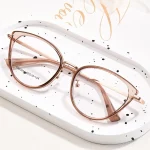 Transparent Cat Eye Anti-Blue Light Glasses Women Men Big Frame Optical Spectacle Reading Eyeglass Decorative Computer Goggles