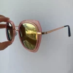 Fashion Sun Glasse Unisex Oversize Frame Anti-UV Spectacles Women Eyeglasses