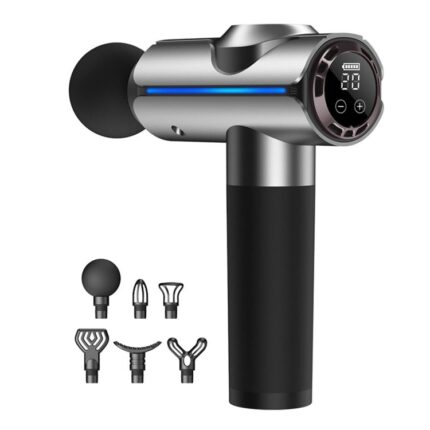 20-speed Touch Control Fascia Massager with 6 Massage Heads,CN Plug