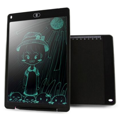 Portable 12 inch LCD Writing Tablet Drawing Graffiti Electronic Handwriting Pad Message Graphics Board Draft Paper with Writing Pen, 12 inch Black, 12 inch Green, 12 inch Blue, 12 inch Red, 12 inch White
