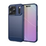 Brushed Texture Carbon Fiber TPU Phone Case, For iPhone 18 Pro / 17 Pro, For iPhone 18 Pro Max / 17 Pro Max, For iPhone 17e / 16e, For iPhone 17, For iPhone Air, For iPhone 16 Pro Max