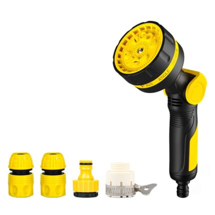 10 Functional Watering Sprinkler Head Household Water Pipe, Style:, D6+4 Connector, D6+4 Connector+5m 4-point Tube, D6+4 Connector+10m 4-point Tube, D6+4 Connector+15m 4-point Tube, D6+4 Connector+20m 4-point Tube, D6+4 Connector+25m 4-point Tube...